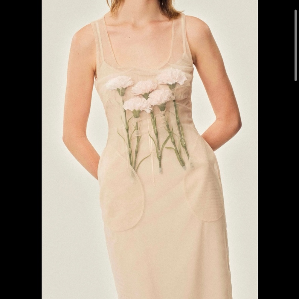 Simone Rocha carnation dart dress - Picture 5 of 8